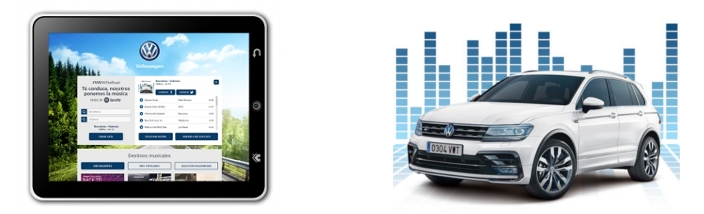 Volkswagen presenta #VWHITTHEROAD: una aplicación para crear la playlist perfecta para conducir