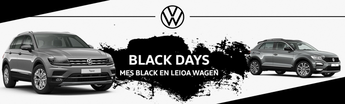 Ofertas Volkswagen Noviembre en Bizkaia. Black Days