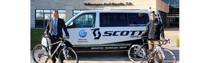 Scott, nuevo socio de Volkswagen vehículos comerciales
