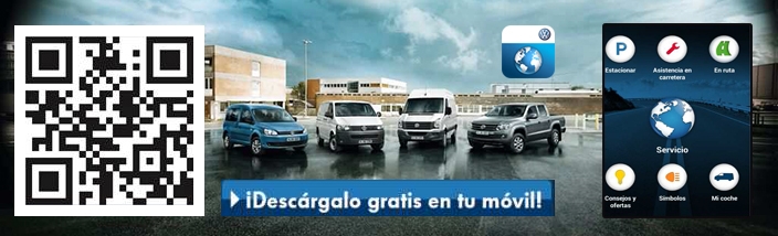 Volkswagen Vehículos Comerciales Service App, todo un mundo de servicios a tu alcance.