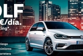 Oferta precio nuevo Volkswagen Golf 10 € día en Vizcaya