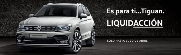 Leioa Wagen y Auvol liquida hasta el 30 de Abril 15 unidades del Tiguan con un descuento irrepetible