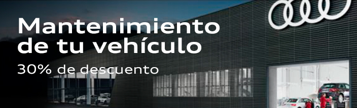 Ofertas mantenimiento oficial posventa Audi en Leioa