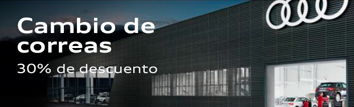 Ofertas cambio correa oficial posventa Audi en Leioa