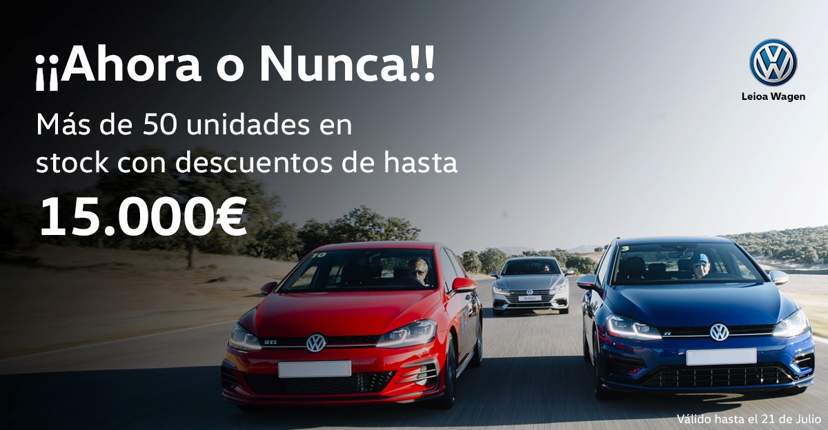 Leioa Wagen ofertas volkswagen julio