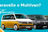 Oferta Volkswagen Caravelle, Multivan y California 