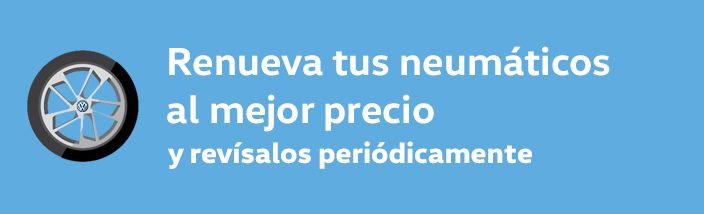 ¡Oferta Neumáticos y 3 años de seguro gratis! Volkswagen