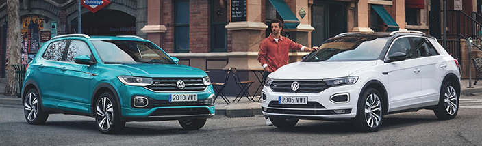 Oferta Volkswagen T-Roc y T-Cross de Abril en Bizkaia