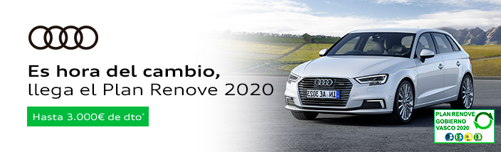 Llega el Plan Renove Euskadi 2020 a Leioa Wagen Audi