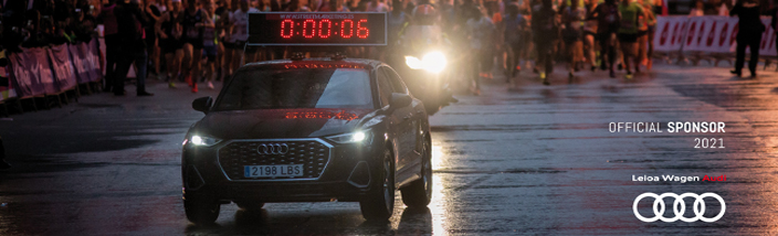 Leioa Wagen Audi es Sponsor Oficial de la EDP Bilbao Night Marathon 2021